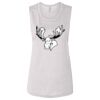 Ladies' Bella Flowy Scoop Muscle Tank Thumbnail