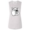 Ladies' Bella Flowy Scoop Muscle Tank Thumbnail